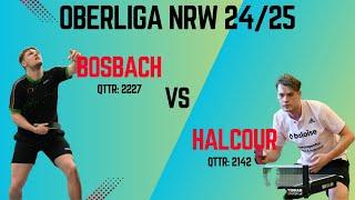 Wer dominiert das Match?  Lukas Bosbach vs. Daniel Halcour