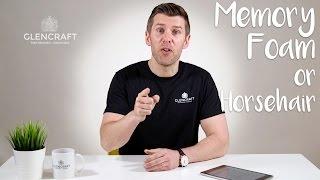 Memory Foam VS Natural Horsehair Mattresses