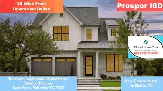 Shaddock Homes Carmine Model Home - Aster Park, McKinney TX | Top Realtor in Texas | #Texasrealtor