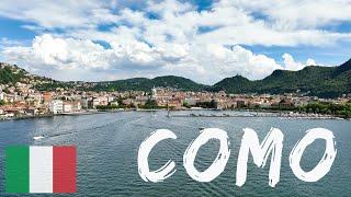 i fly my drone over COMO [4K|60fps]