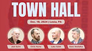 Town Hall in Leola, PA | Dec. 10, 2024