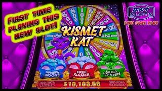 Let's see how I do on my First time playing the NEW Kismet Kat Slot ‍⬛