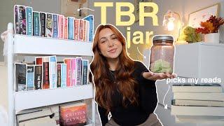 tbr jar 🫙 picks my october reads! 