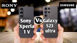 Sony Xperia V 1 VS Samsung Galaxy S23 ultra #Becktechnical