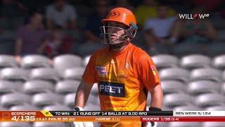 Josh Inglis 47 runs vs Melbourne Renegades| 24th Match - Melbourne Renegades vs Perth Scorchers