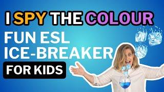 Easy Ice-Breaker for ESL Students | "I Spy the Colour" Drama Game