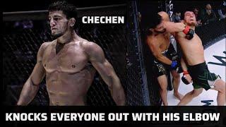 CHECHEN ELBOWS KNOCK OUT HIS OPPONENTS  JIHAD YUNUSOV - HIGHLIGHTS 2024 HD