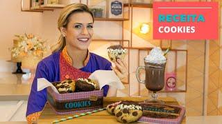 A receita perfeita de cookies com gotas de chocolate