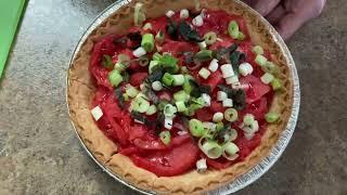 Tomato Pie. Cooking with Mema and South for Your Mouth.