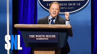 Sean Spicer Press Conference (Melissa McCarthy) - SNL