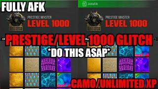 *DO THIS ASAP* AFK PRESTIGE/LVL 1000 GLITCH! CAMO/XP GLITCH BO6! BO6 GLITCHES! BO6 ZOMBIES GLITCH!