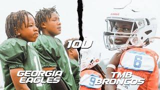 #1 NATIONALLY RANKED 10U GEORGIA EAGLES VS TMB BRONCOS  (GA VS NC) @ NC SUMMERSHINE #ayf #battle