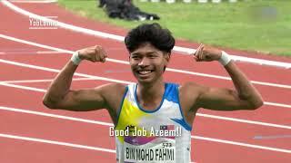 Asian Game 2023. The Pride of the Malaysia man.100 meters sprint.