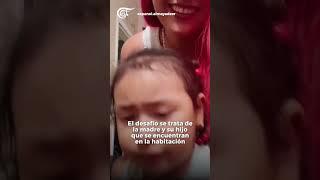Desafío aterrador en #tiktok           #challenge #almayadeen