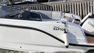 Testing av Silver Raptor - Evinrude 300 G2 i Skjebergkilen