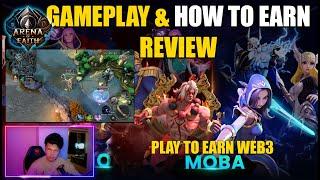 ARENA OF FAITH - HOW TO EARN - GAMEPLAY - MOBA PLAY TO EARN GAME 2023 - TAGALOG