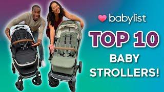 Trying the Top 10 MOST REGISTERED Strollers of 2022! *UPPAbaby, Nuna, Graco & more*