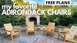 The BEST Adirondack Chair Plans!