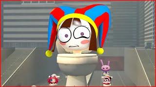 THE AMAZING DIGITAL CIRCUS Skibidi Toilet Meme Song