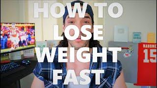 How to lose weight fast