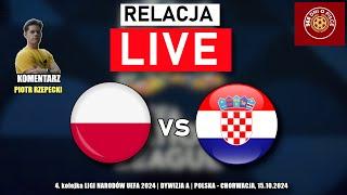 POLSKA 3-3 CHORWACJA | 4. KOLEJKA LIGI NARODÓW UEFA | RELACJA NA ŻYWO KOMENTARZ STREAM LIVE