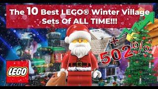 The Most Valuable LEGO Winter Village Sets of ALL TIME