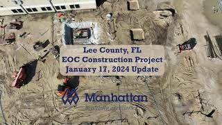 Manhattan Lee County EOC Construction Update 1-17-24