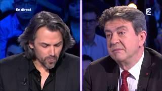 Aymeric Caron traité de "branleur" par Jean-Luc Mélenchon On n'est pas couché #ONPC