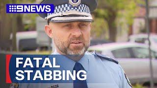 NSW Police on fatal stabbing in Marrickville | 9 News Australia