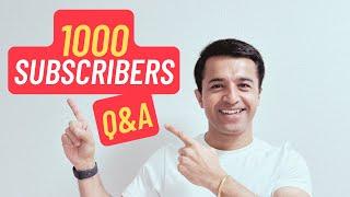 1000 Subscriber Q&A Special Edition | QnA-1 | Vikasdeep Singh In Japan