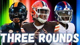 2025 NFL Mock Draft w TRADES | Panthers trade UP