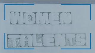 #WomenTalents #Simple Art