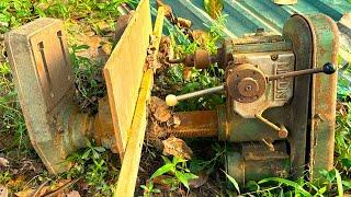 Restoration Of Old Rusty MIKUN Drill // Rugged Version With Rusty Motor