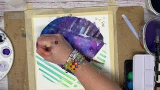 Watercolor Intuitive Painting 2