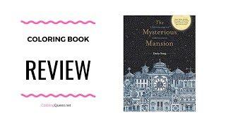 The Mysterious Mansion (English Edition) Coloring & Activity Book Review - Daria Song