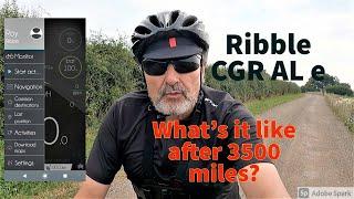 Ribble CGR AL e what’s it like after 3500 miles?