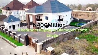 Inside a N400M ($270,000) 5 bedroom duplex on 1,035sqm in Diamond Estate Enugu