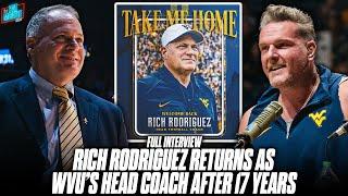 WVU's Rich Rodriguez Joins The Pat McAfee Show (Full Interview)