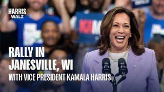 Vice President Kamala Harris' Speech at Janesville, WI Rally | Harris-Walz 2024