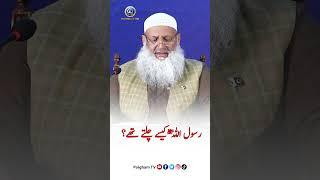How Prophet Muhammad ﷺ used to walk? | Dr. Muhammad Hammad Lakhvi