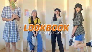 Styling My Favorite Thrifted Clothes  ∣ LOOKBOOK