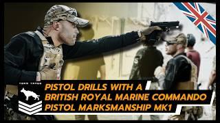 (Eng CC) Pistol Drills with a Royal Marine Commando | Pistol Marksmanship MK1