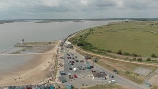 Drone flight over Brightlingsea