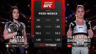 Alexa Grasso x Valentina Shevchenko 2 | LUTA COMPLETA | Riyadh Season Noche UFC