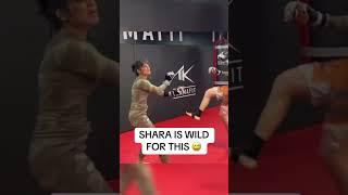 Shara Magomedov almost made contact with Nina Drama  #shorts