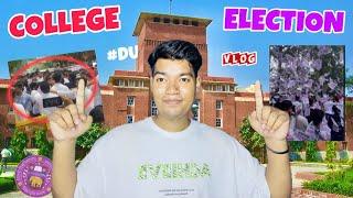 A DAY WITH ME IN COLLEGE #du  #vlog #collegelife