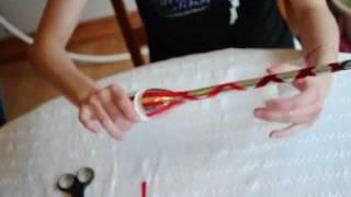 How to: Tape Rhythmic Gymnastics Clubs [Part 3: Clear Tape]