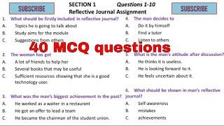 IELTS Listening MCQ - complete practice test (40 MCQ)