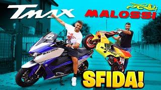 TMAX 530 vs AEROX MALOSSI 94cc LA SFIDA FINALE