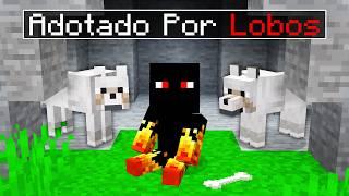 Fui ADOTADO por LOBOS no Minecraft